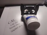 Presse-tube chat pour crème ou dentifrice — photo 2