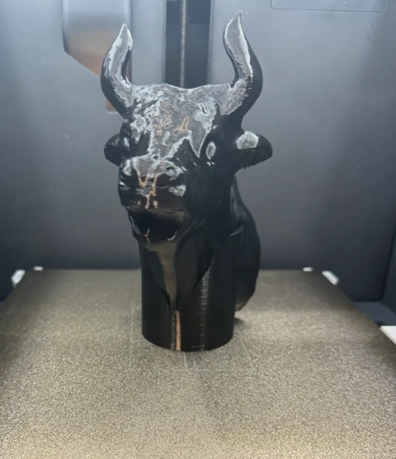 hitch ball cover cow