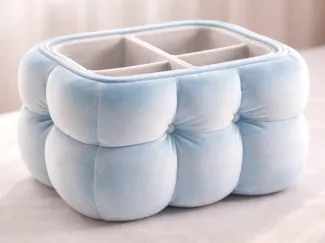 Puffed Quilt Luxury Vanity Organizer
