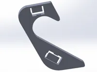 Charnière droite de tablette arrière pour Volvo XC40 — photo 2