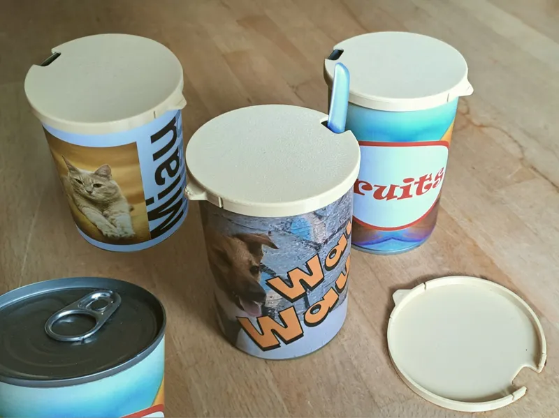 Deckel für Dose mit Löffelloch