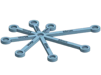 Jewelry Chain Size Tool