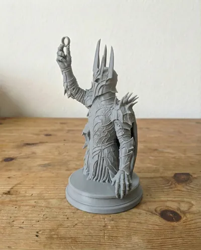 Özel Tasarım Sauron Baş Dekoratif Biblo Koleksiyonluk Hediyelik Süs