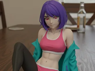 ZOM100 Shizuka Mikuzaki Figurine