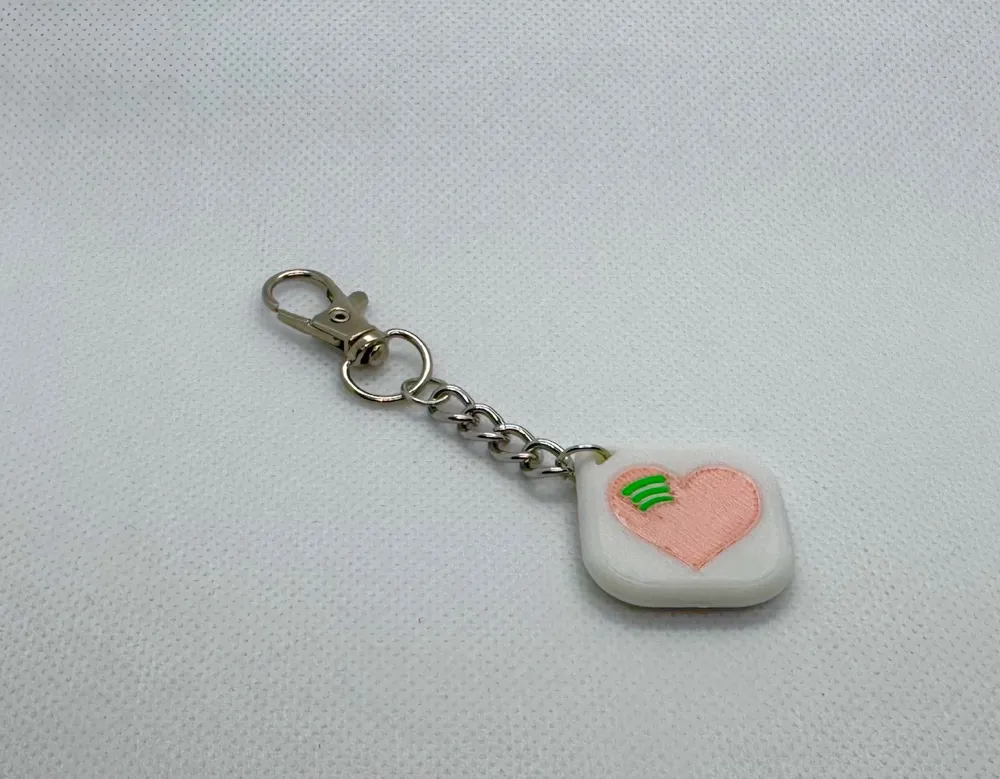 Spotify NFC Playlist Tag – Music Keyring - Free 3D Print Model - MakerWorld