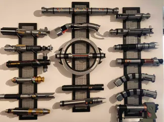 Lightsaber Wall Mount Plate