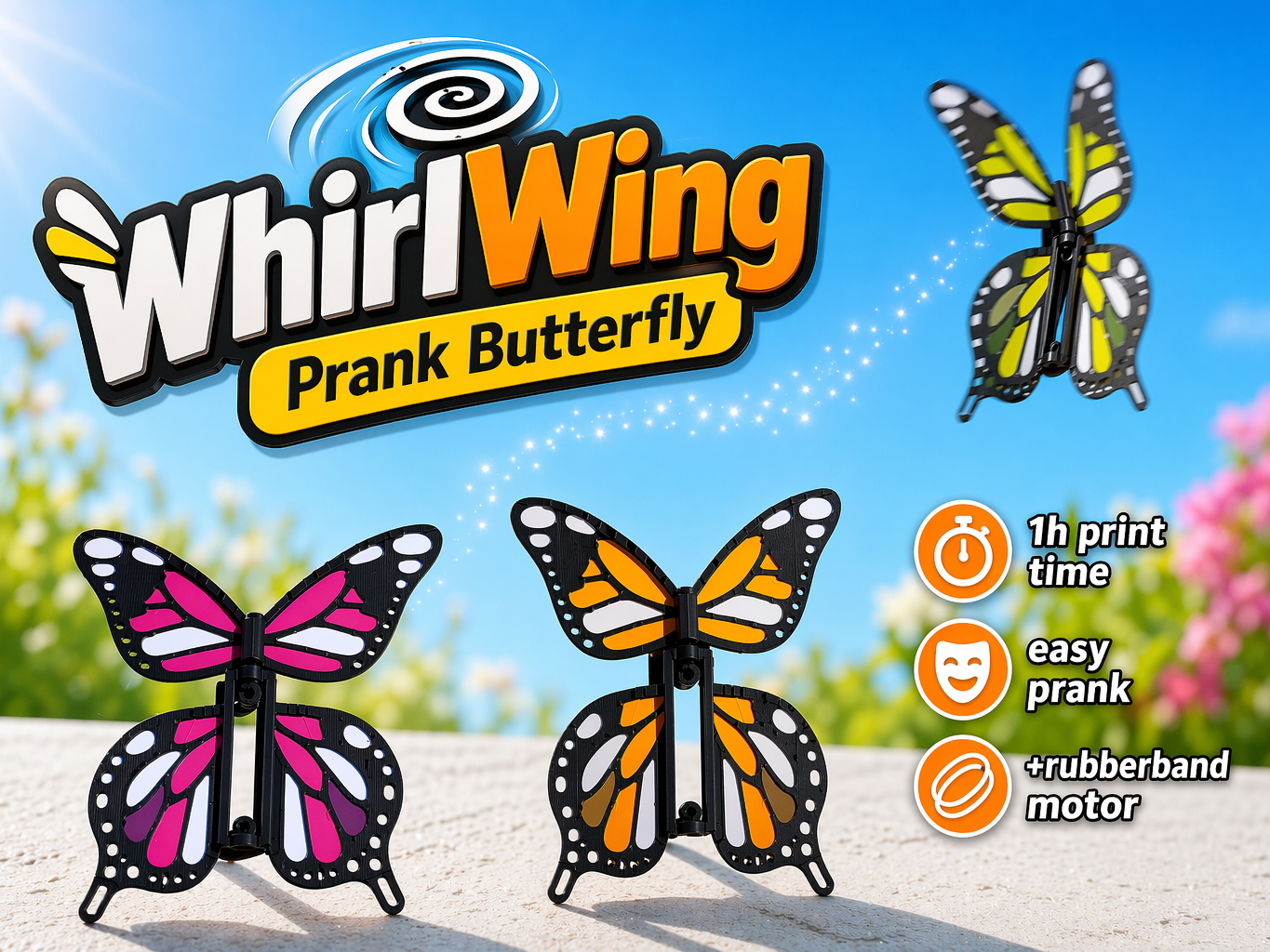 WhirlWing Prank Butterfly