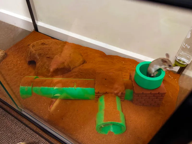 MODULAR Reptile Rodent Enclosure Pipe