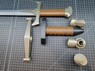 Modular Collapsing Sword(40 combinations!)