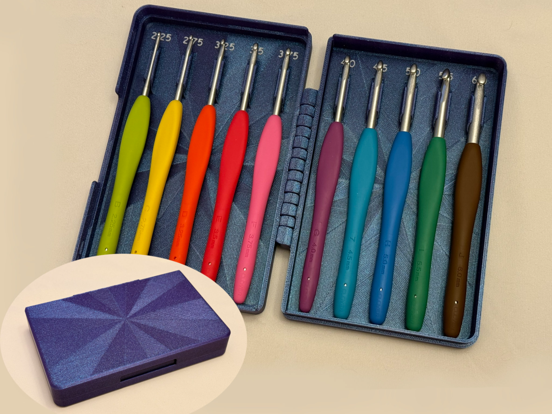 Clover Crochet Hook Set Case