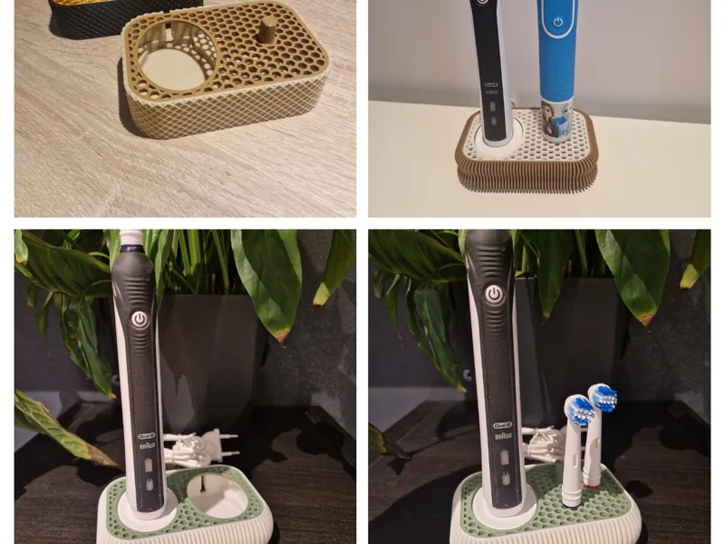 Support brosses à dents OralB - Modèle 2026