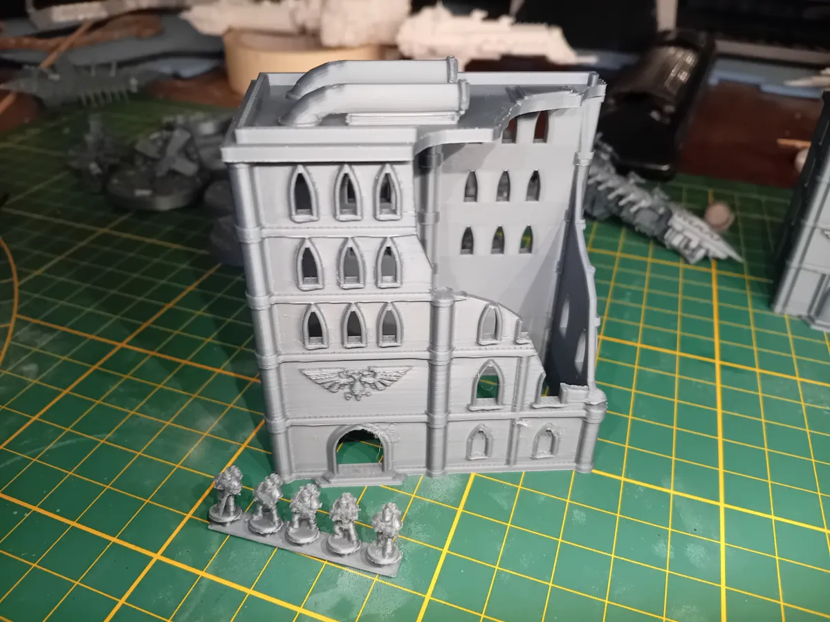 Epic Scale Terrain Building 1 ruined epic - Free 3D Print Model ...