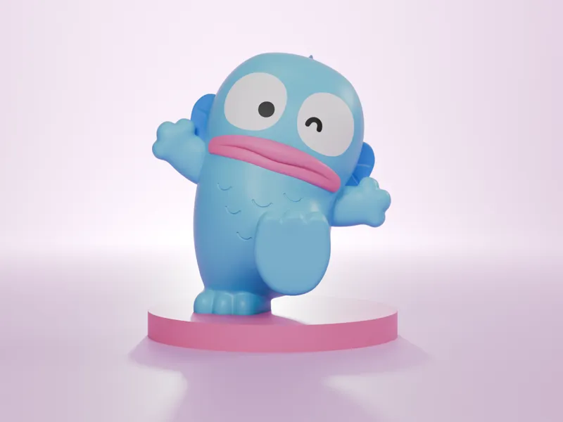 Sanrio Hangyodon AMS and NO AMS 2profile