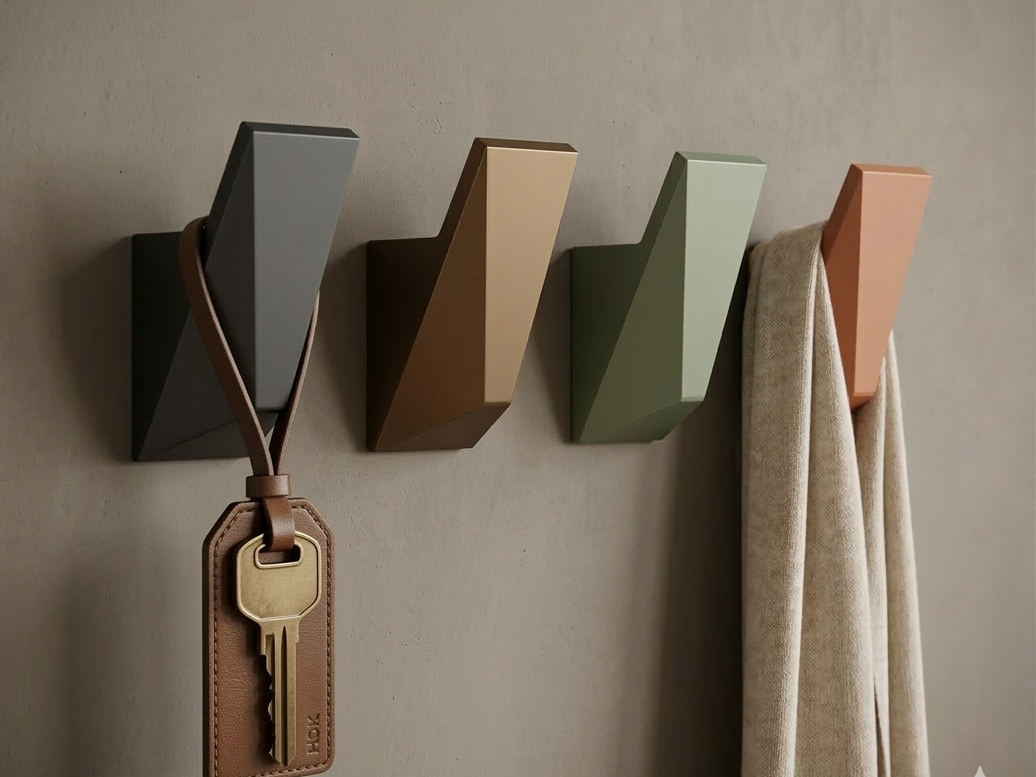 PolyHook – Minimalist Geometric Slide-Hook