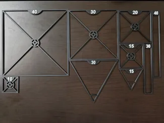 DnD Spell Area of Effect Templates