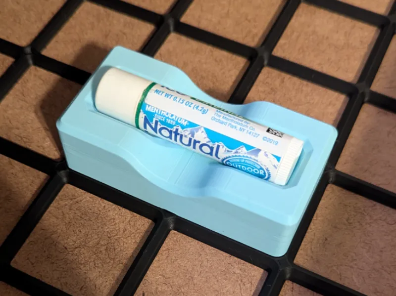 Gridfinity Bin 1x2x4 Lip Balm