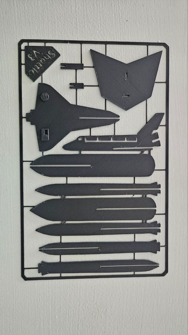 Space Shuttle Kit Card