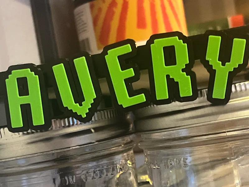 Cyber Letter Magnets (Full Alphabet + Numbers)