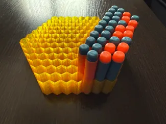 nerf darts stand