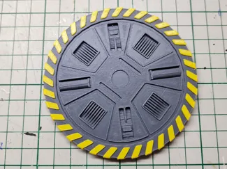 Coaster / Display base (dual function)