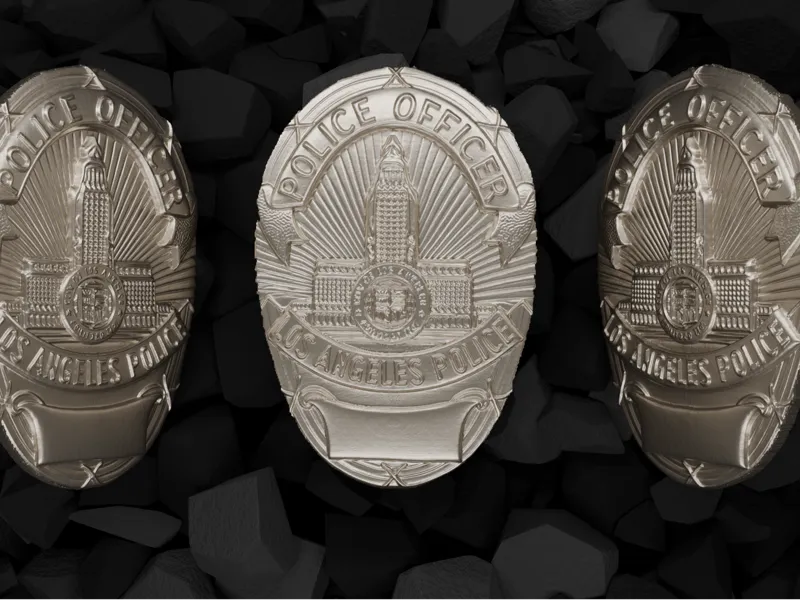 LAPD Police badge (v2)