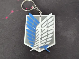 Wings Of Freedom keychain from Attack on Titans
