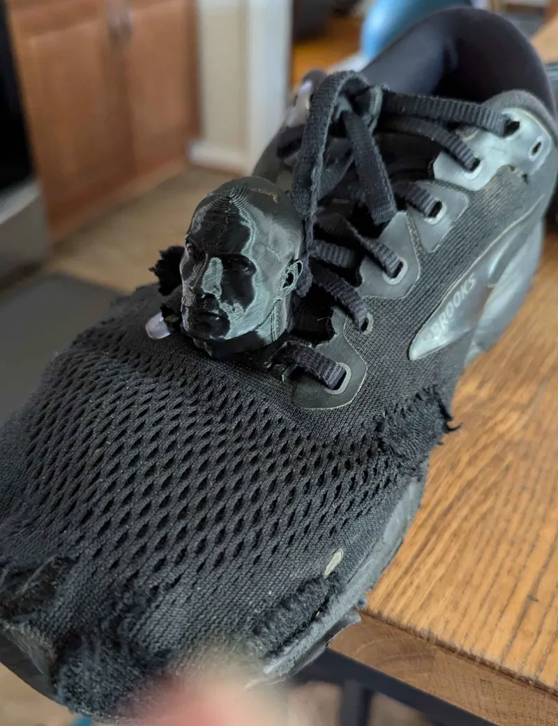 rock shoe charm