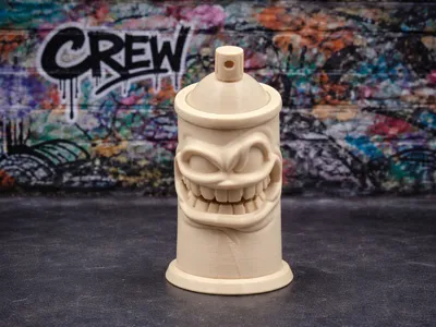 Graffiti Spray Can Figurine