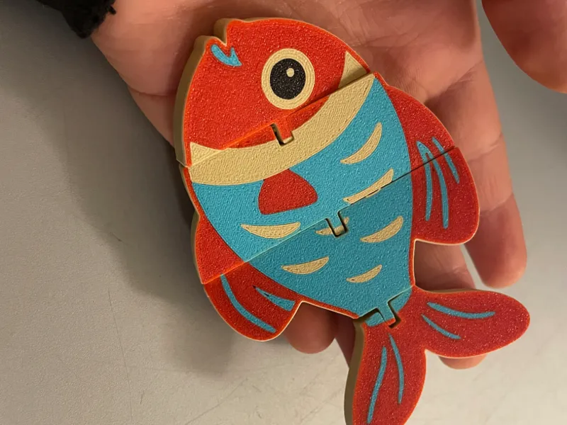 Cute Articulated Fish