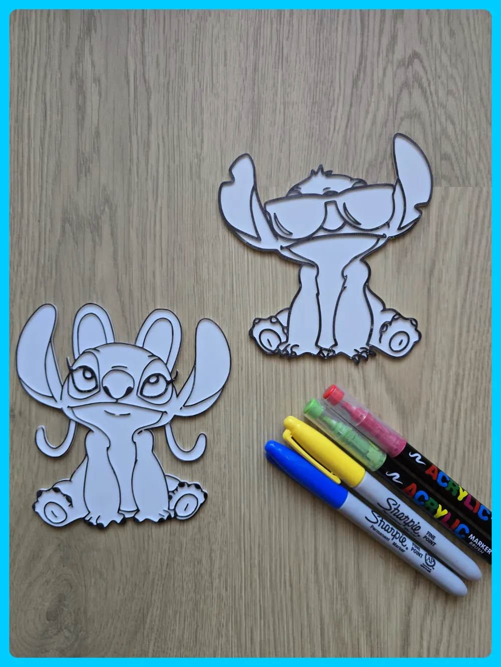 Stitch Angel Diy Color No Ams Fun Gift Decor by Merilno3D MakerWorld ...