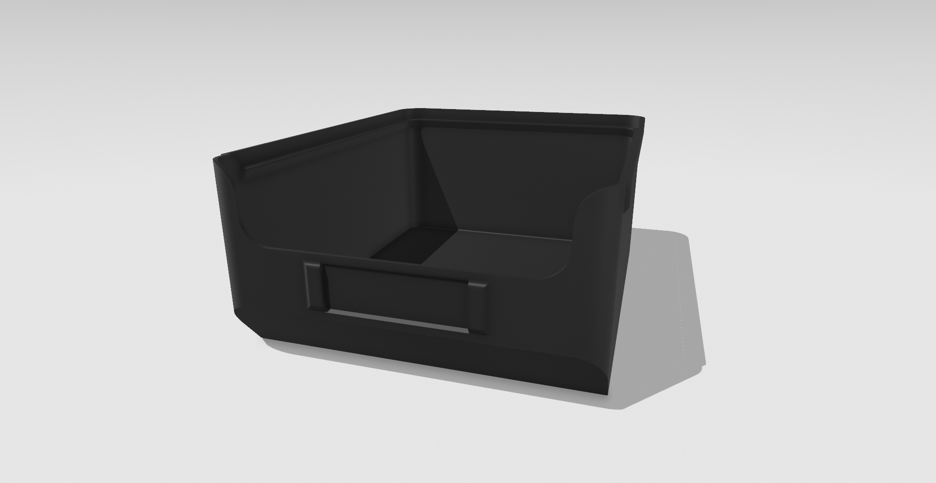 Miniatura 2 do modelo 3D 可堆叠的桌面收纳盒