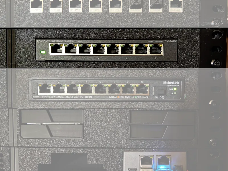 OpenRack - Switch TP-Link TL-SG608E