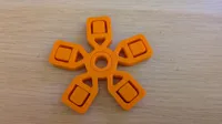 0.2mm layer, 2 walls, 5% infill 1 Color