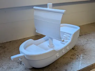 Simple Pirate or Merchant Ship (Floats!) - V1