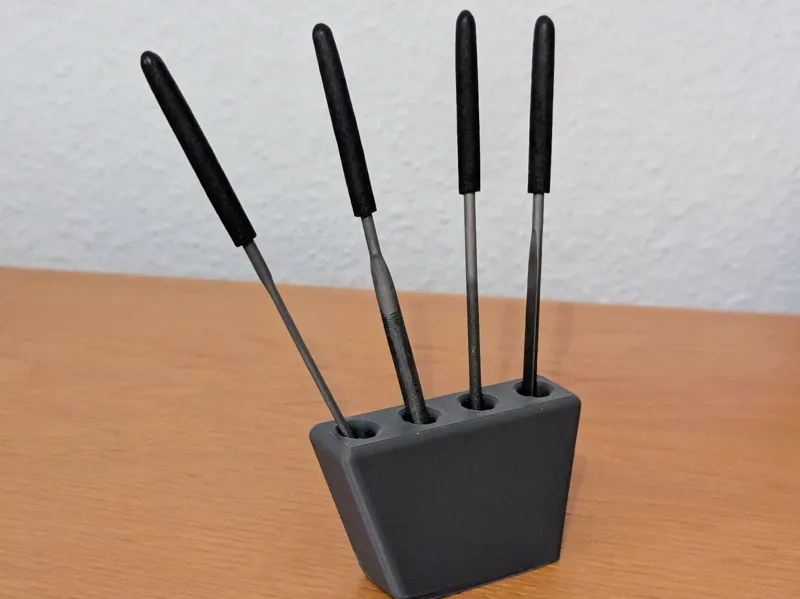 Needle File Stand (Maker's Supply Needle File Set)