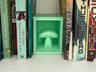 Mushroom Book Nook