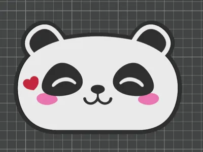 panda glasses holder