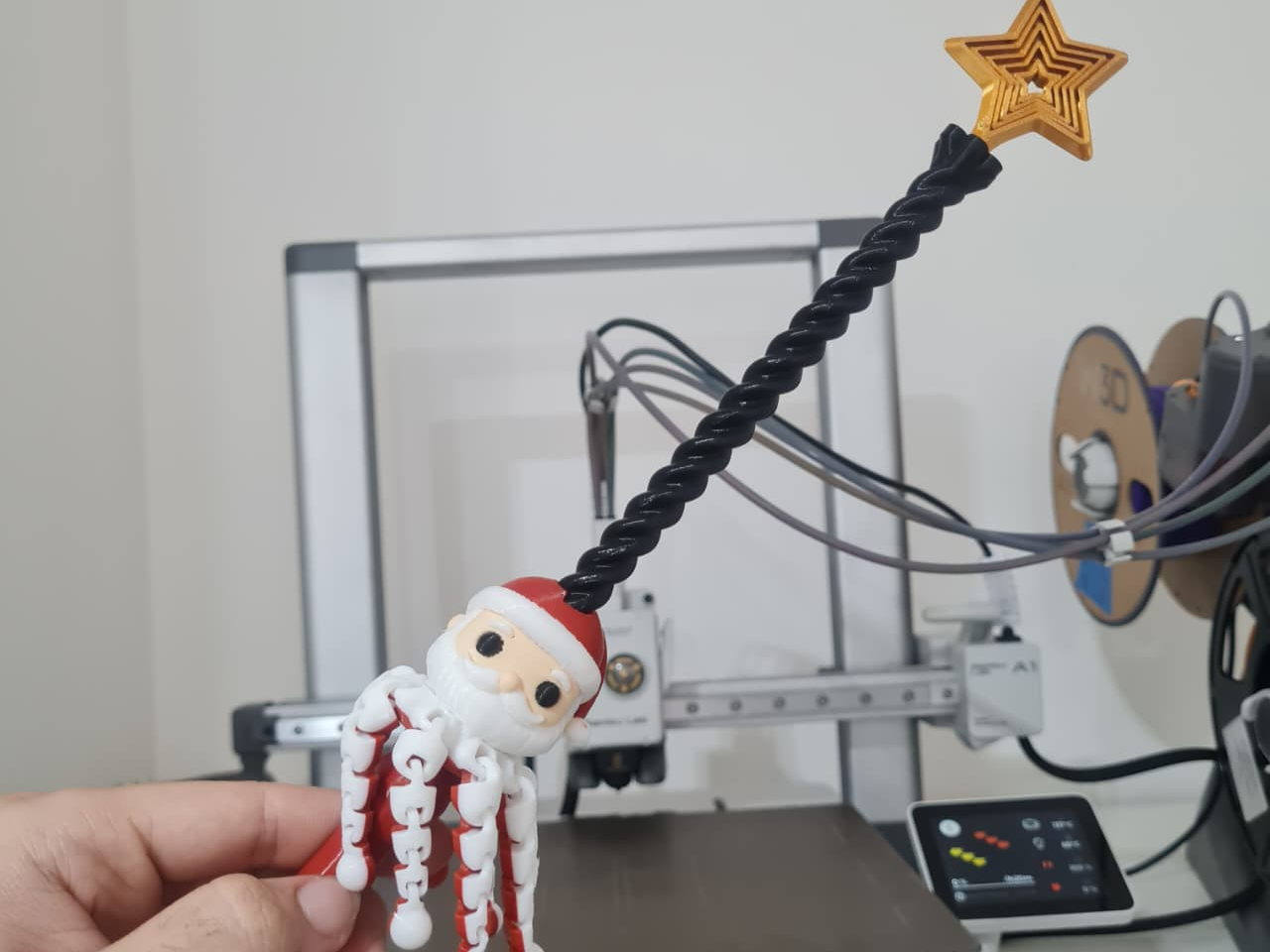 VARITA GIRATORIA | Santa Claus Navidad - 1