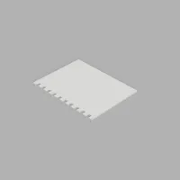 Truelle crantée pour carrelage — photo 1