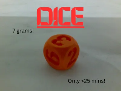 Numbered dice