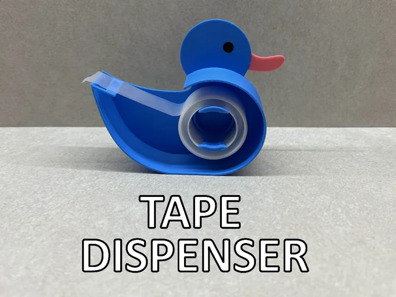 Rubber Duck Tape Dispenser