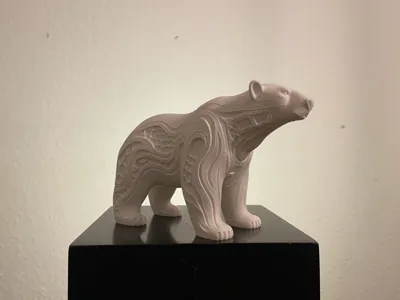 Polar Bear, Hexa Sculpture