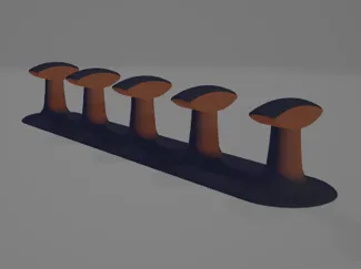 Finger Nail Tip Display Stand (A1 Mini)