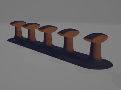 Finger Nail Tip Display Stand (A1 Mini)