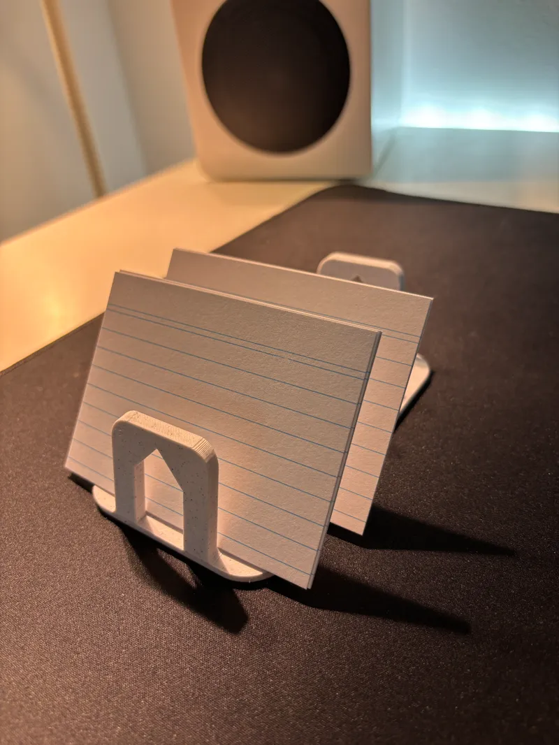 Index Card Holder