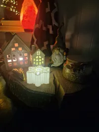 Flocon lumineux décoratif de Noël — photo 3