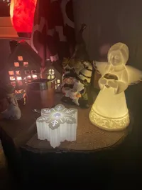 Flocon lumineux décoratif de Noël — photo 5