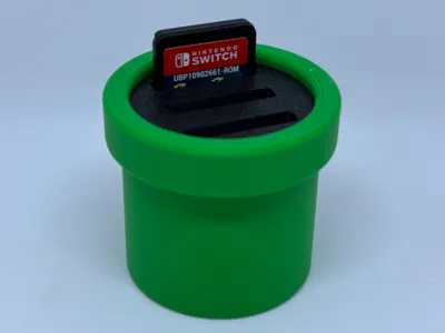 Nintendo Switch 3 Game Cartridge Warp Pipe Holder