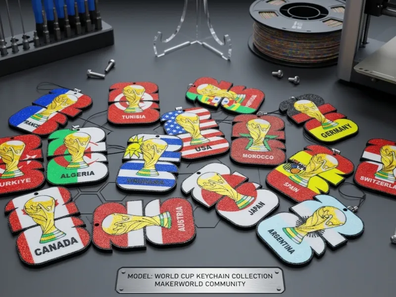 World Cup 2026 Keyrings – All Nations  ALL FLAG