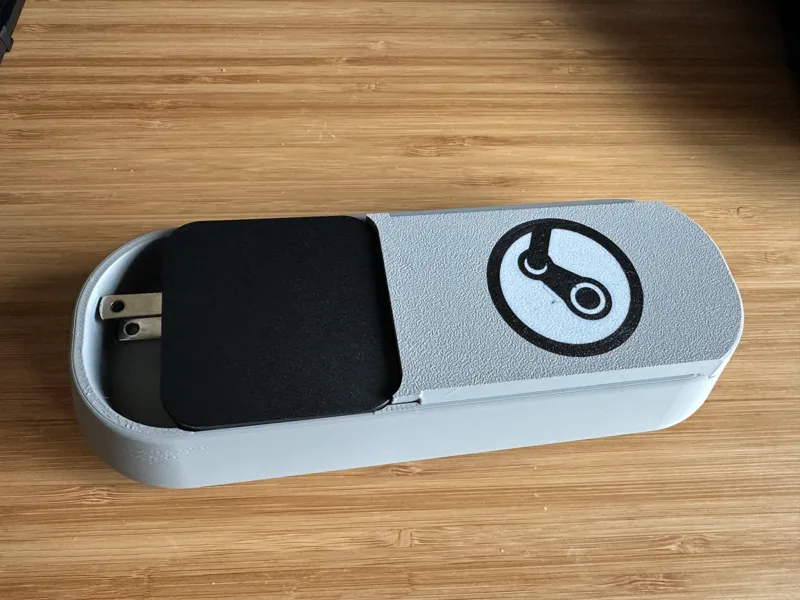 SteamDeck Case Charger Cradle with logo (Non-OLED)